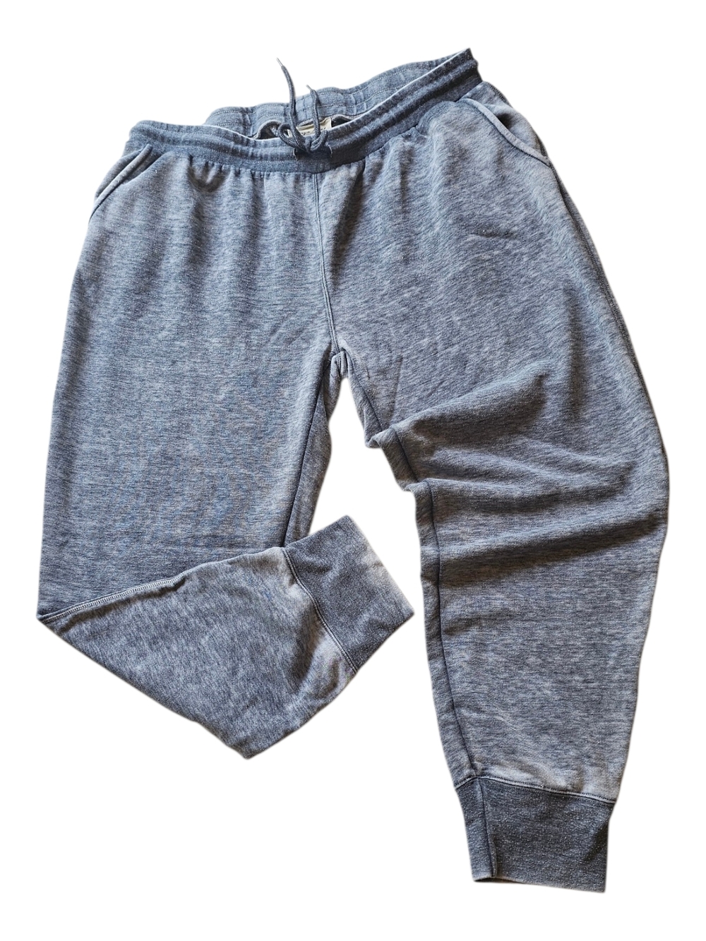 Evy’s Tree Gray Joggers Size Large Drawstring Lounge Sweatpants Cozy Athleisure